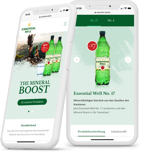 Essential Well Mockup